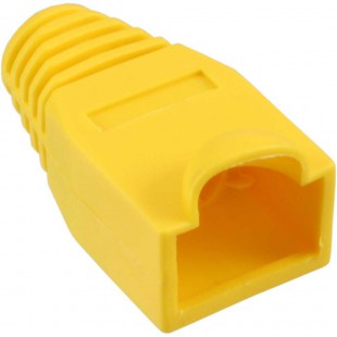 InLine® 10 pcs Pack RJ45 Anti Kink Sleeve jaune