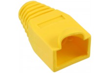 InLine® 10 pcs Pack RJ45 Anti Kink Sleeve jaune