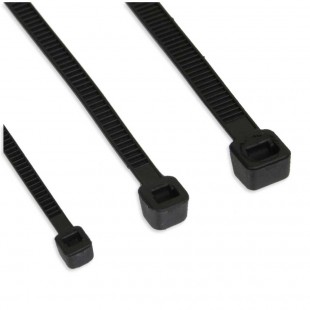 Attaches de câble InLine® longueur 60 mm largeur 2,5 mm noir 100 pcs.