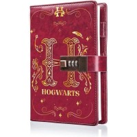 Carnet Secret Harry Potter avec cadenas a code et stylo magique invisible