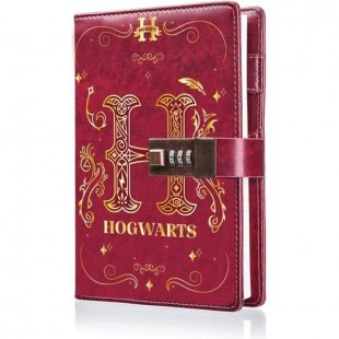 Carnet Secret Harry Potter avec cadenas a code et stylo magique invisible
