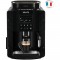 KRUPS YY8135FD Essential Machine a café, Broyeur a grain, Cafetiere expresso, Buse vapeur, Cappuccino, Fabriqué en France, Noire