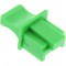 Protège-poussière, InLine®, pour RJ45 prise femelle, couleur: verde