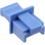 InLine® Dust Cover pour prise RJ45 bleu 100 pcs. Pack