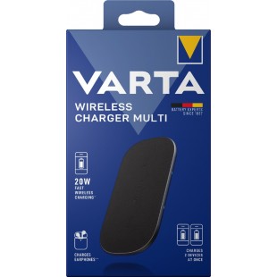 VARTA Chargeur à induction Wireless Charger Multi 20 W