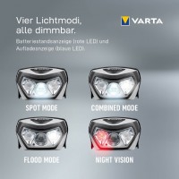 VARTA Lampe frontale Outdoor Sports H30R Wireless Pro