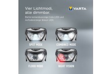 VARTA Lampe frontale Outdoor Sports H30R Wireless Pro