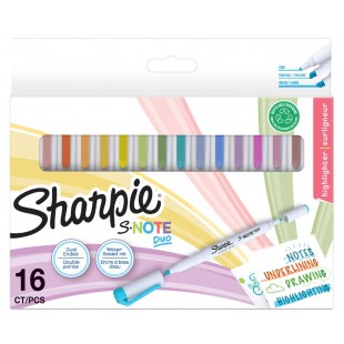 Sharpie Marqueur créatif S-NOTE DUO, carte blister de 8