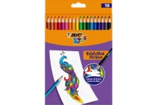 BIC KIDS Crayon de couleur EVOLUTION ILLUSION, gommable