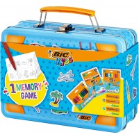 BIC KIDS Kit de coloriage pour le voyage 'MEMORY GAME'
