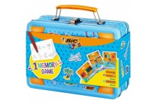 BIC KIDS Kit de coloriage pour le voyage 'MEMORY GAME'