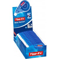 Lot de 10 : Tipp-Ex Roller correcteur Easy Correct, 4,2 mm x 12 m