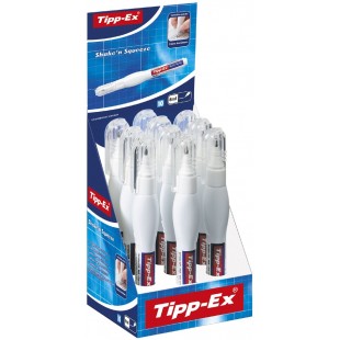 Lot de 10 : Tipp-Ex Stylo correcteur 'Shake'n Squeeze', blanc