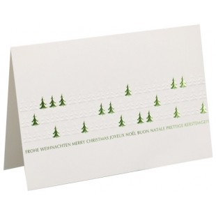 RÖMERTURM Carte de Noël 'Noël en forêt'
