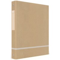 Oxford Classeur à anneaux TOUAREG, A4, beige, 4 anneaux