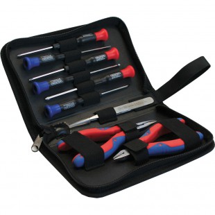 InLine® Tool Kit pour l'informatique et l'électronique 9 pcs. pour la réparation de PC Server Notebook