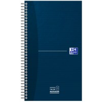 Oxford Office Essentials TaskManager, 141 x 246 mm, bleu