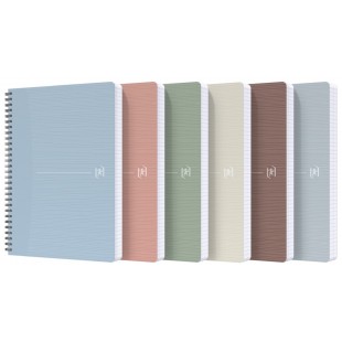 Lot de 5 : Oxford Office Cahier à spirale My Rec'Up, A5, ligné