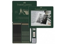 FABER-CASTELL PITT GRAPHITE Set MATT & CASTELL 9000