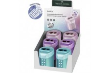 Lot de 6 : FABER-CASTELL Taille-crayon double RollOn SPARKLE