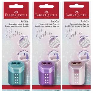 FABER-CASTELL Taille-crayon double RollOn SPARKLE