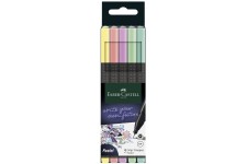 FABER-CASTELL Feutre pointe fine GRIP FINEPEN, étui de 5