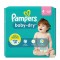 Pampers Couches baby-dry taille 6 Extra Large, 13-18 kg