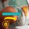 Pampers Couches baby-dry taille 6 Extra Large, 13-18 kg