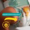 Pampers Couches baby-dry taille 8 Extra Large, 17+ kg