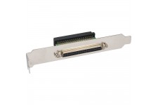 SCSI III U320 Équerre de fente, InLine®, 68 broches mini Sub D fem./fem., interne/externe