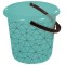 keeeper Seau déco ilvie 'polygon', rond, 10 litres