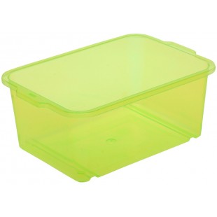 keeeper Bac de rangement 'wilma', gris transparent