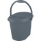 keeeper Seau à déchets bio elsa, 13 litres, eco-grey