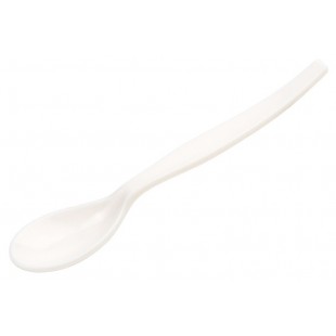 Esmeyer Cuillère à oeuf, plastique, longueur: 125 mm, blanc