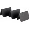 APS Présentoir de table, 105 x 60 x 65 mm, set de 10, noir