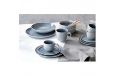 Lot de 4 : Ritzenhoff & Breker Assiette plate 'SKAGEN STONE', 265 mm
