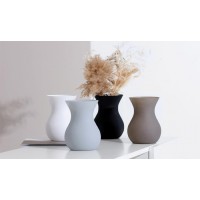 Ritzenhoff & Breker Vase 'ANNALENA', en verre, blanc mat