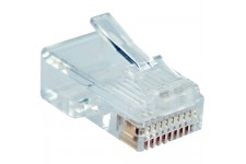 InLine® Modular Plug 10P10C pour le sertissage de câble Western Jack à ruban 10 pcs. pack