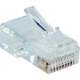InLine® Modular Plug 10P10C pour le sertissage du câble enregistré à la fiche ronde 10 pcs. pack