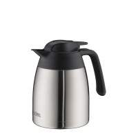 THERMOS Pichet isotherme THV, 2,0 litre, inox / noir