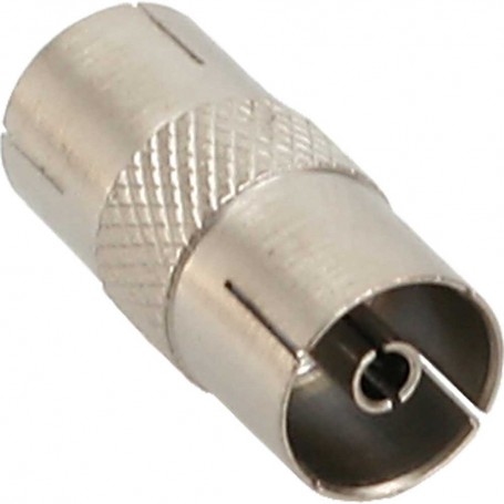Connecteur antenne coaxial prise/accouplement, métal