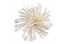 PAPSTAR Paille en papier 'pure', 200 mm, blanc