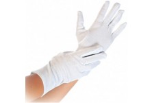 Lot de 12 : HYGOSTAR Gant en coton BLANC, XL, blanc