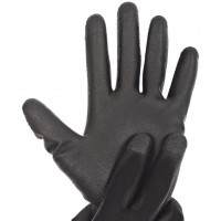 Lot de 12 : HYGOSTAR Gant de travail pour écran tactile BLACK ACE TOUCH