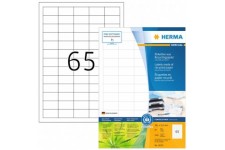 HERMA Étiquette universelle recyclée, 99,1 x 67,7 mm