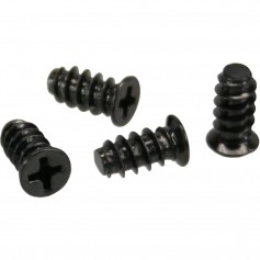 Vis ventilateur, InLine®, 5,0x10,0mm, noir, 50 pièces