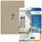 HERMA Étiquette pour dos de classeur, papier silphie