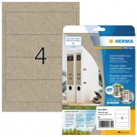 HERMA Étiquette pour dos de classeur, papier silphie