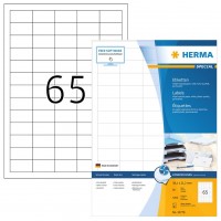 HERMA Étiquette pour jet d'encre, 97 x 33,8 mm, blanc