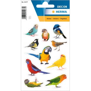 HERMA Sticker DECOR 'Oiseaux', en papier